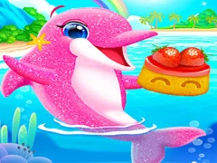 Permainan My Twin Dolphin Baby Care secara online