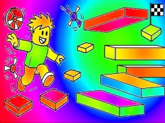 Permainan Coloring Book: Roblox Obby Runner secara online