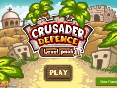 Permainan Crusader defence: level pack secara online
