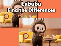 Permainan Labubu Find the Differences secara online