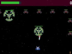Permainan Retro Space War secara online