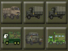 Permainan Army Trucks Memory secara online