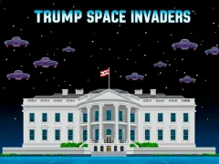 Permainan Trump Space Invaders secara online