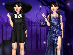 Permainan Wednesday Dark Academia secara online