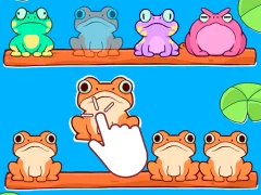Permainan Sorting frogs secara online