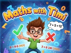 Permainan Maths with Timi secara online