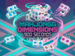 Permainan Mahjongg Dimensions 900 seconds secara online