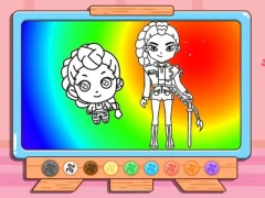 Permainan Coloring Book: Kpop Rumi secara online