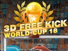 Permainan 3D Free Kick World Cup 2018 secara online