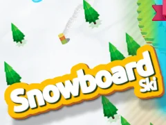 Permainan Snowboard and skis secara online