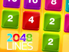 Permainan 2048 Lines secara online