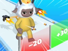 Permainan Pretty Sheep Run secara online