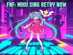 Permainan FNF: Miku Sing Retry Now secara online