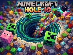 Permainan Minecraft Hole IO secara online