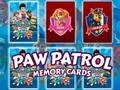 Permainan Paw Patrol Memory Cards secara online