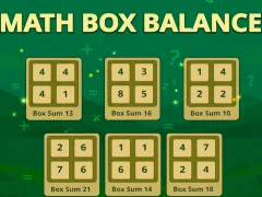 Permainan Math Box Balance secara online