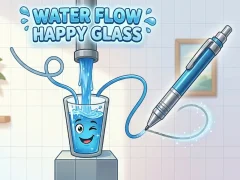 Permainan Water Flow Happy Glass secara online