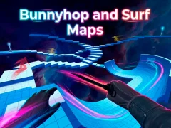 Permainan Bunnyhop and Surf Maps secara online