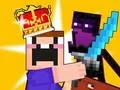 Permainan Noob vs Pro Castle Defence secara online