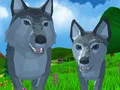 Permainan Wolf simulator wild animals secara online
