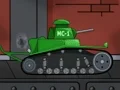 Permainan Tanks 2D: Tank Wars secara online
