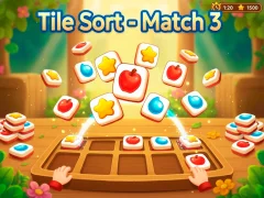 Permainan Tile Sort - Match 3 secara online