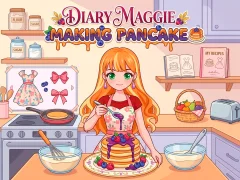 Permainan Diary Maggie Making Pancake secara online