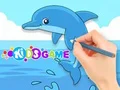 Permainan Coloring Book: Cute Dolphin secara online