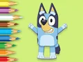 Permainan Coloring Book: Happy Bluey secara online