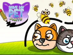 Permainan Save My Pet Party secara online