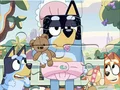 Permainan Jigsaw Puzzle: Bluey Play Time secara online