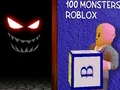 Permainan 100 Monsters Roblox secara online