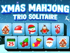 Permainan Xmas Mahjong Trio Solitaire secara online