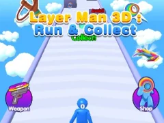 Permainan Layer Man 3d Run Collect secara online