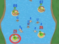 Permainan Battle For The Islands secara online
