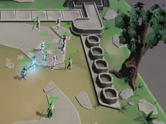 Permainan Attack Stages secara online