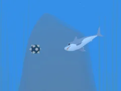 Permainan Lonely Shark Frenzy secara online