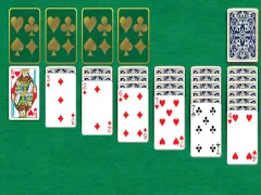Permainan Klondike Classic Solitaire secara online