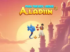 Permainan Pull The Key Rescue Aladin secara online