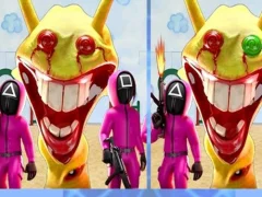 Permainan Squid Game X Sprunki Anomaly secara online