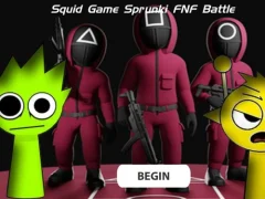 Permainan Squid Game Sprunki Fnf Battle secara online