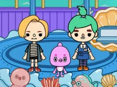 Permainan Toca Boca: Attractions secara online
