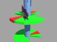 Permainan Ratomilton Helix Jump secara online