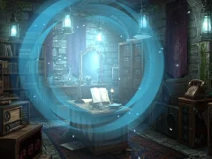 Permainan Whispering witch escape secara online