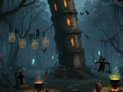 Permainan Arcane Witch1 Escape secara online