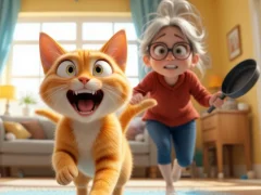 Permainan Bad Cat Simulator secara online