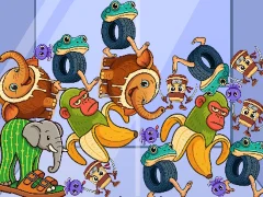Permainan Italian Brainrot: Animals Merge Puzzle secara online