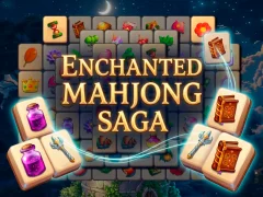 Permainan Enchanted Mahjong Saga secara online