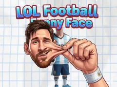 Permainan LOL Football Funny Face secara online