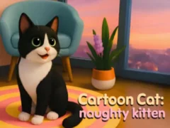 Permainan Cartoon Сat: naughty kitten secara online